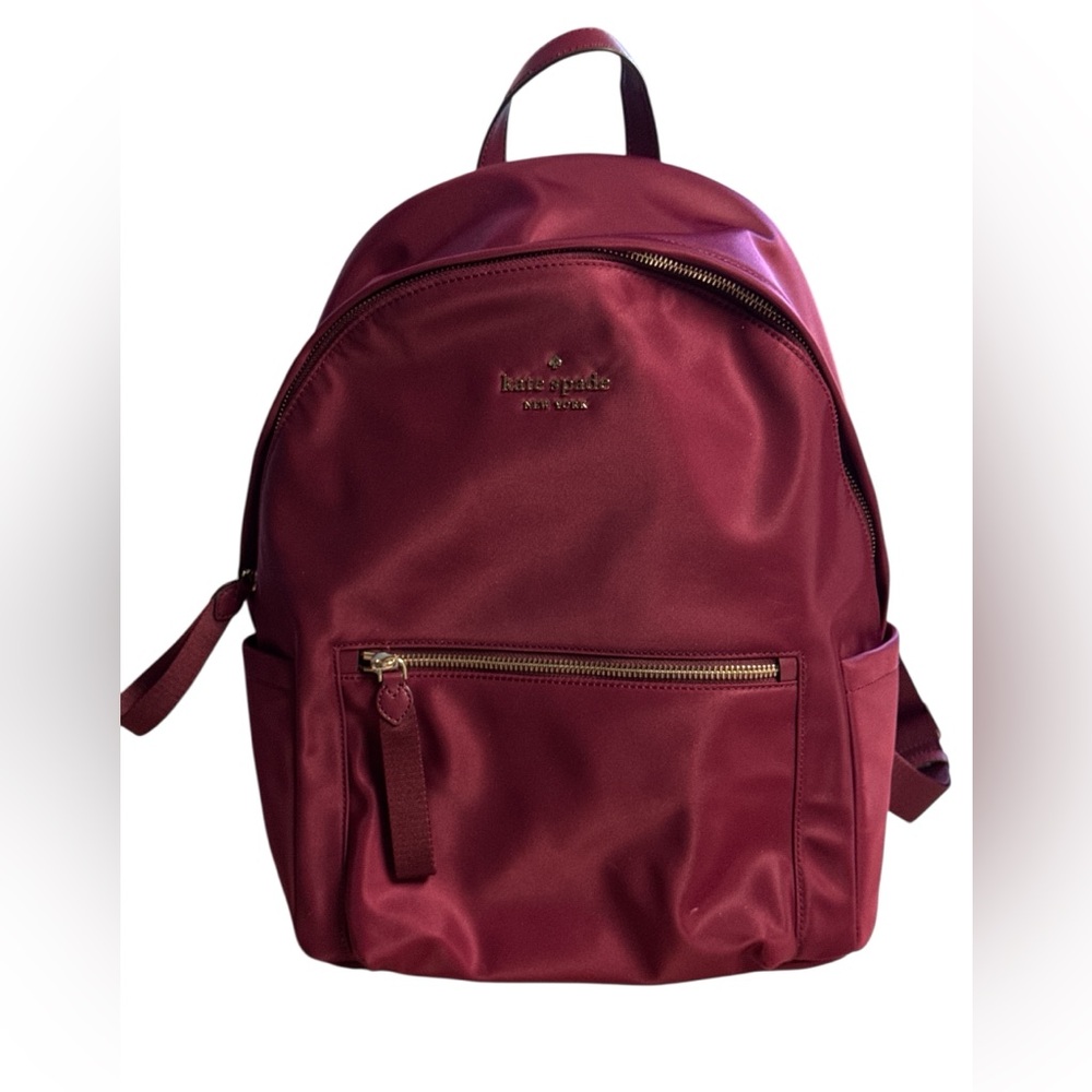 Kate Spade Plum Patterned Interior Bag